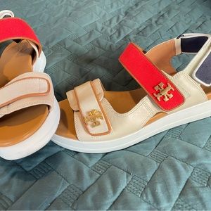 Tory Burch Kira Sport Slingback Sandals